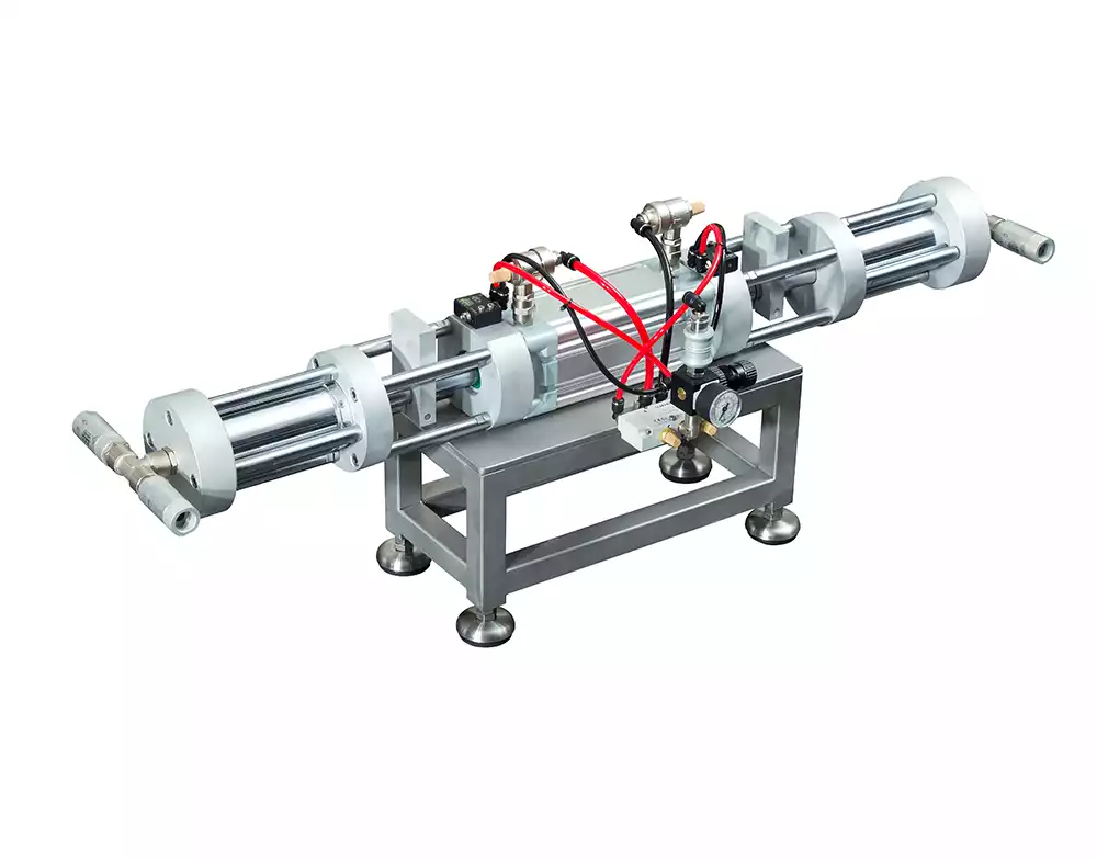Yatay Aerosol Gaz Pompası (Çift Etkili Sistem)